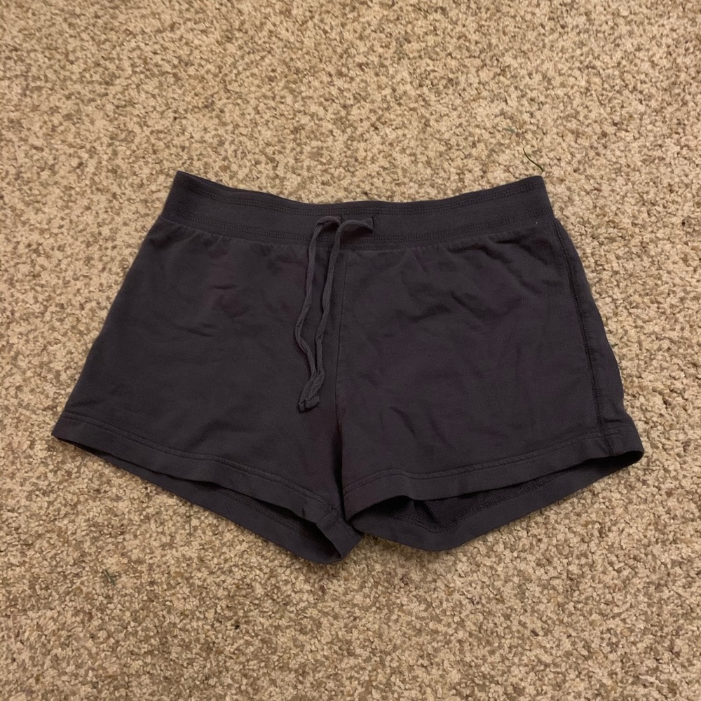 Gray Pajama Shorts